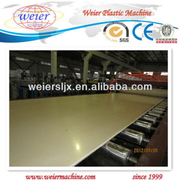 wood powder+PVC composite extrusion board production line